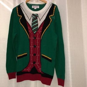 Ugly Christmas Sweater Mens XL
